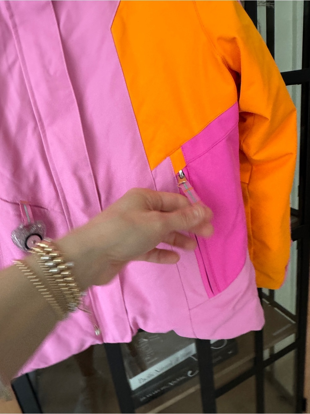 Obermeyer Harper Jacket skiing snow zip up fleece lined insulated pockets i-grow - Picture 9 of 13